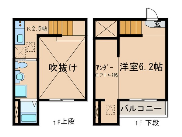 ステラカワニシの物件間取画像